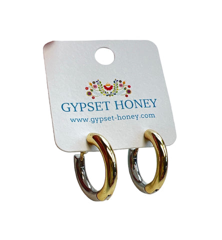 Two Tone Hoops