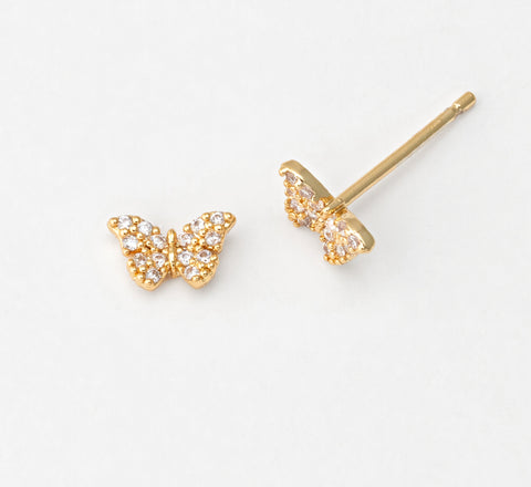 Bobbye Butterfly Studs