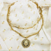 The lioness duo necklace