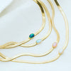 Tia - Opal Snake Chain
